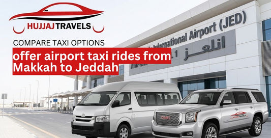 Which companies offer airport taxi rides from Makkah to Jeddah?