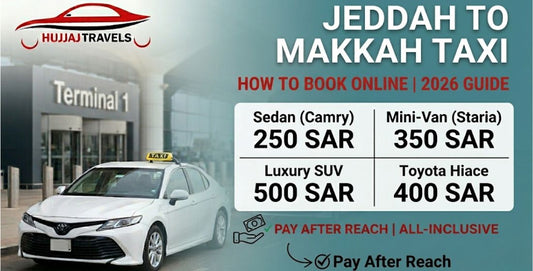 How to Book a Taxi From Jeddah Airport to Makkah Online