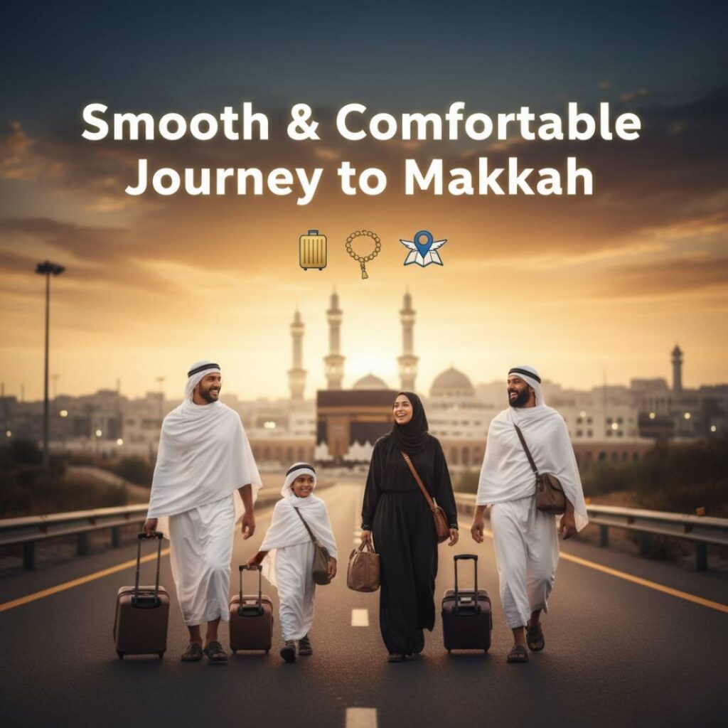 Choose Hujjaj Travels for Professional Jeddah to Makkah Taxi Services