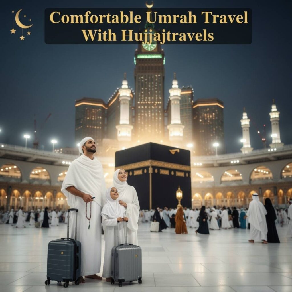 Hujjajtravels' Comfortable Umrah Taxi Service