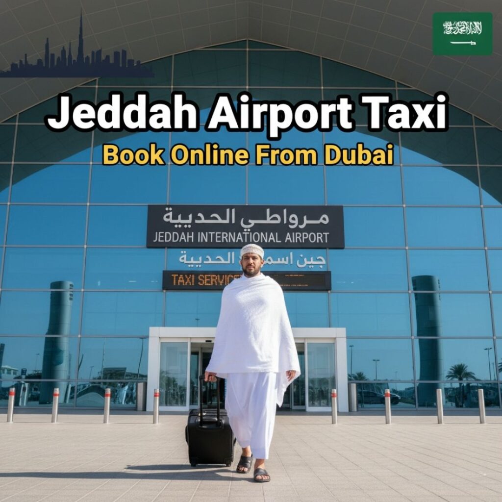 Book Your Jeddah Airport Taxi Online from Dubai with Hujjajtravels