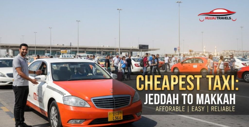 Find the most affordable way to travel from Jeddah Airport to Makkah. Compare fixed-rate taxis, Uber, and group vans to save money on your 2026 pilgrimage.