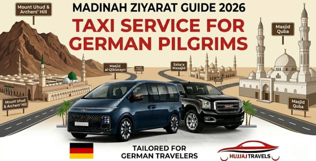 Madinah Ziyarat Taxi Service for German Pilgrims 2026