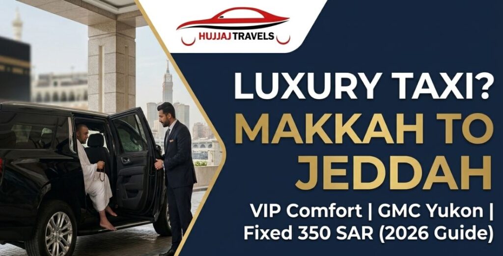: Discover premium and luxury transport from Makkah to Jeddah. Compare rates for GMC Yukon, Staria, and Sedans with Hujjaj Travels' 2026 fixed pricing.