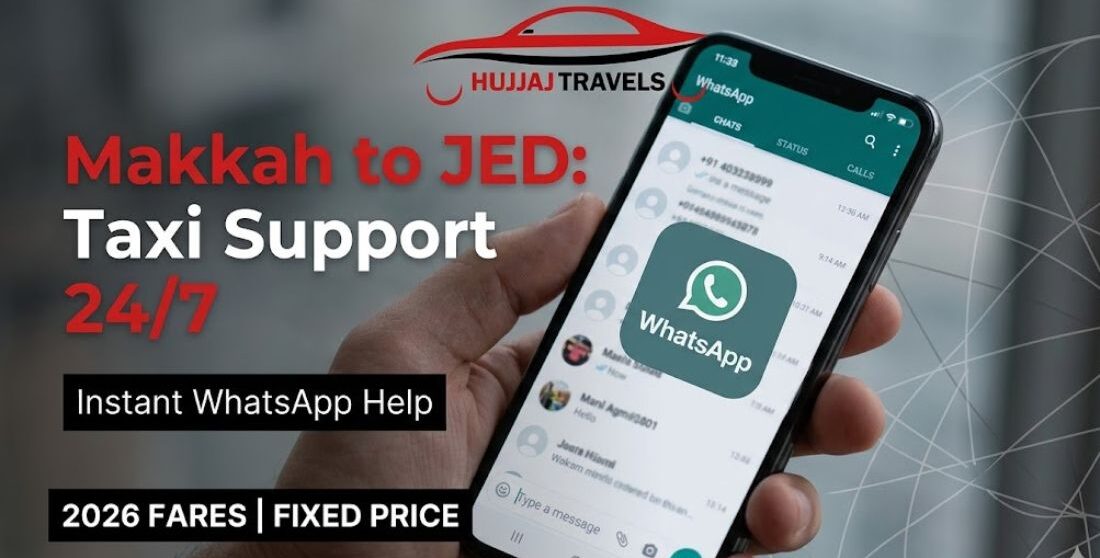 Need help with your taxi booking? Learn how to contact 24/7 support for Makkah to Jeddah transfers. View 2026 prices and reliable contact methods.