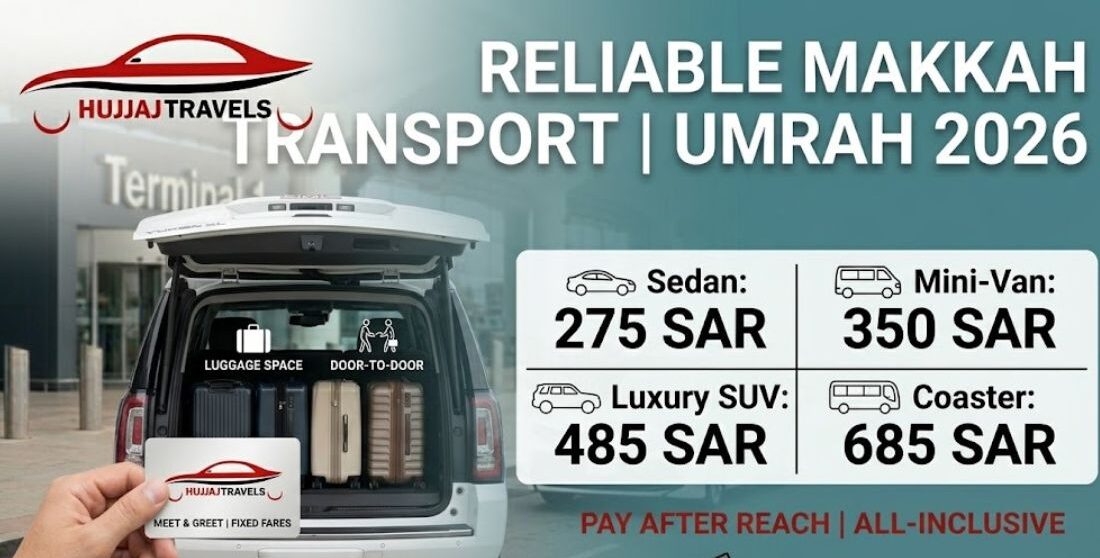 Reliable Jeddah to Makkah Transport Options for Umrah 2026